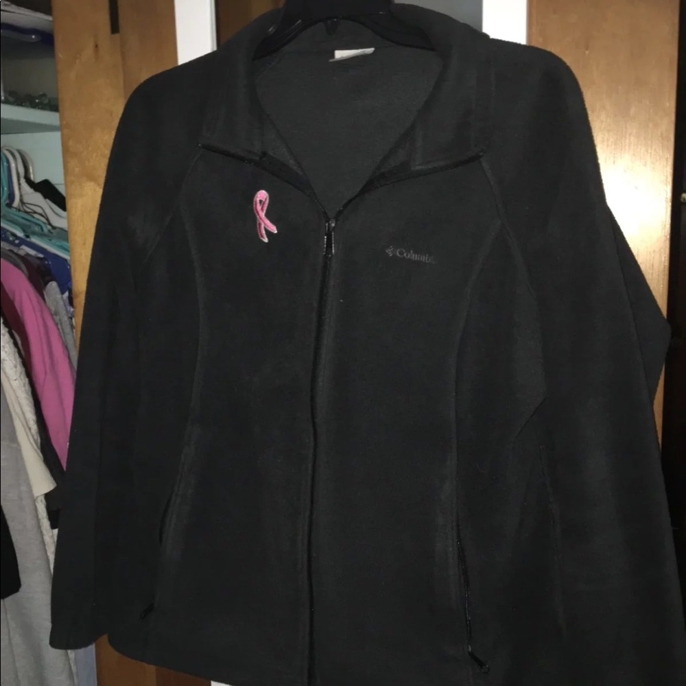 Women’s Columbia fleece jacket 1X